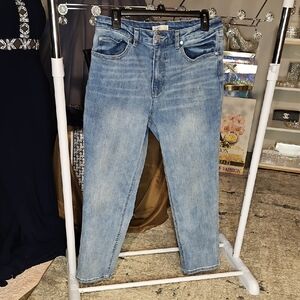 Oat New York Light Blue Straight Leg Jeans